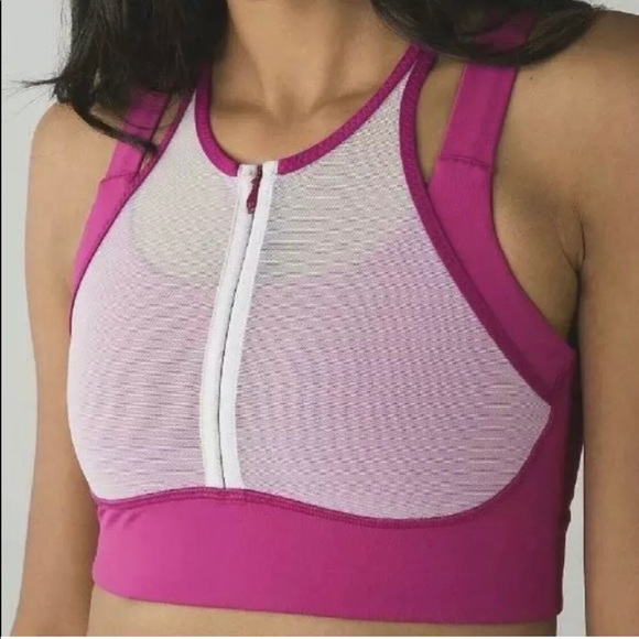 Like new Lululemon Ready Set Sweat bra - Picture 3 of 9